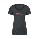 PMA Aquarians Logo Ladies V-Neck Tee
