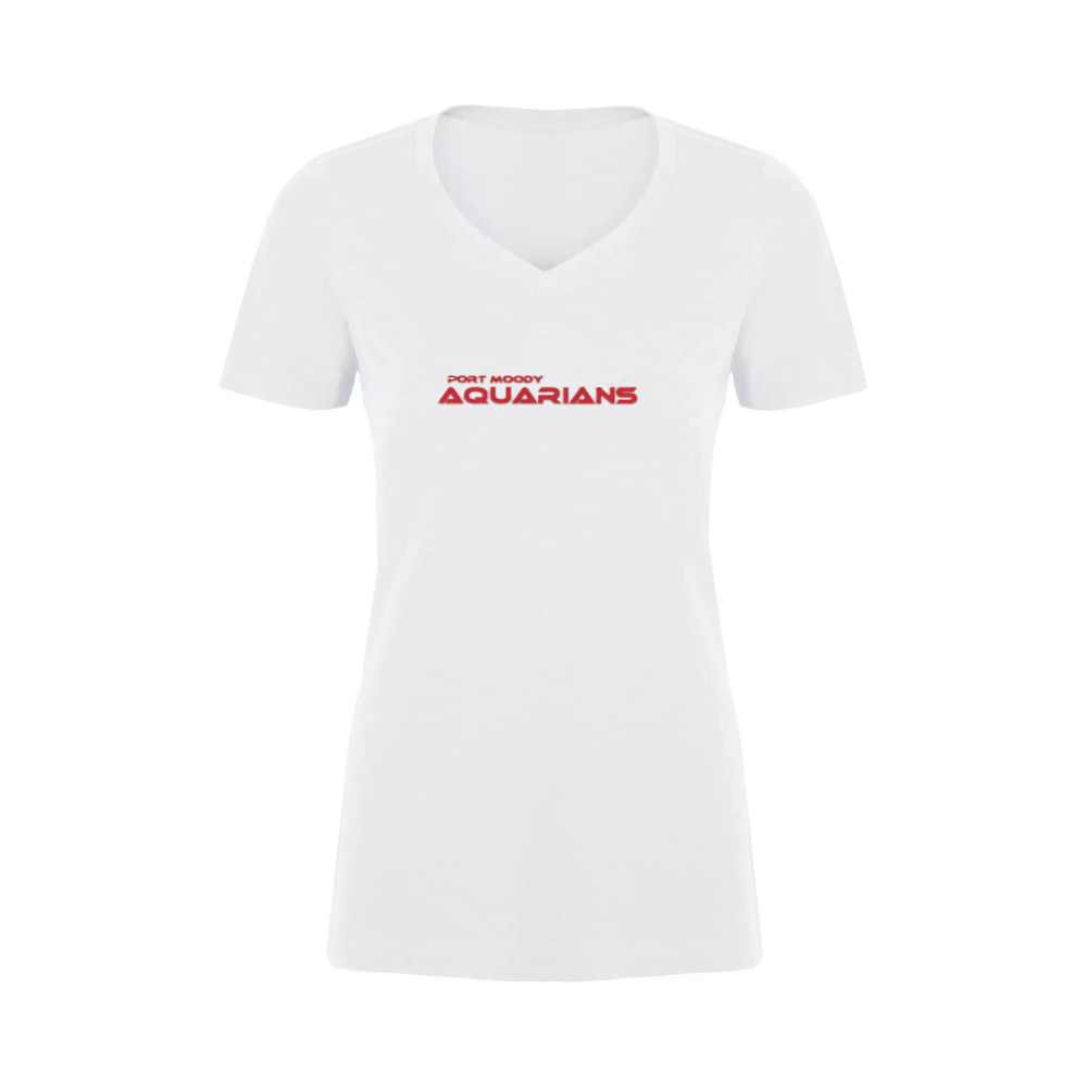 PMA Aquarians Ladies V-Neck Tee