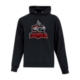 Port Moody Lacrosse Applique Logo Hoodie - Adult