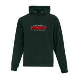 Port Moody Lacrosse Felt Applique Thunder Logo Hoodie - Adult