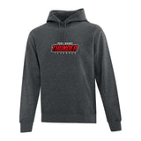 Port Moody Lacrosse Felt Applique Thunder Logo Hoodie - Adult