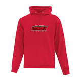 Port Moody Lacrosse Felt Applique Thunder Logo Hoodie - Adult