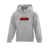 Port Moody Lacrosse Felt Applique Thunder Logo Hoodie - Youth
