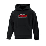 Port Moody Lacrosse Felt Applique Thunder Logo Hoodie - Youth