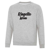 Ringette Mom Vintage Crew Neck Sweatshirt