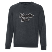 Ringette Mom Vintage Crew Neck Sweatshirt