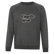 Ringette Mom Vintage Crew Neck Sweatshirt