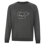 Ringette Mom Vintage Crew Neck Sweatshirt