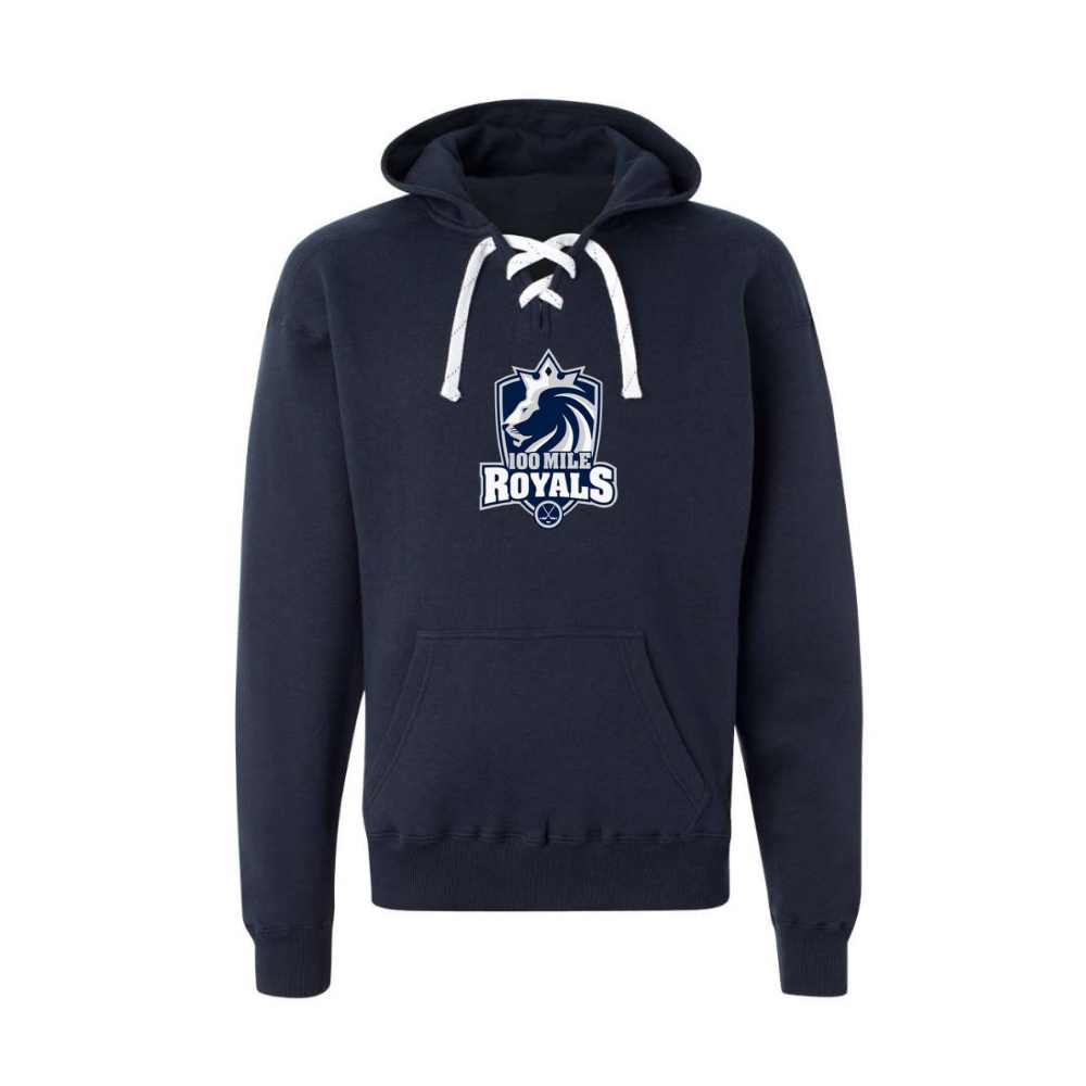 OMHMHA Royals Laced Hoodie - Youth