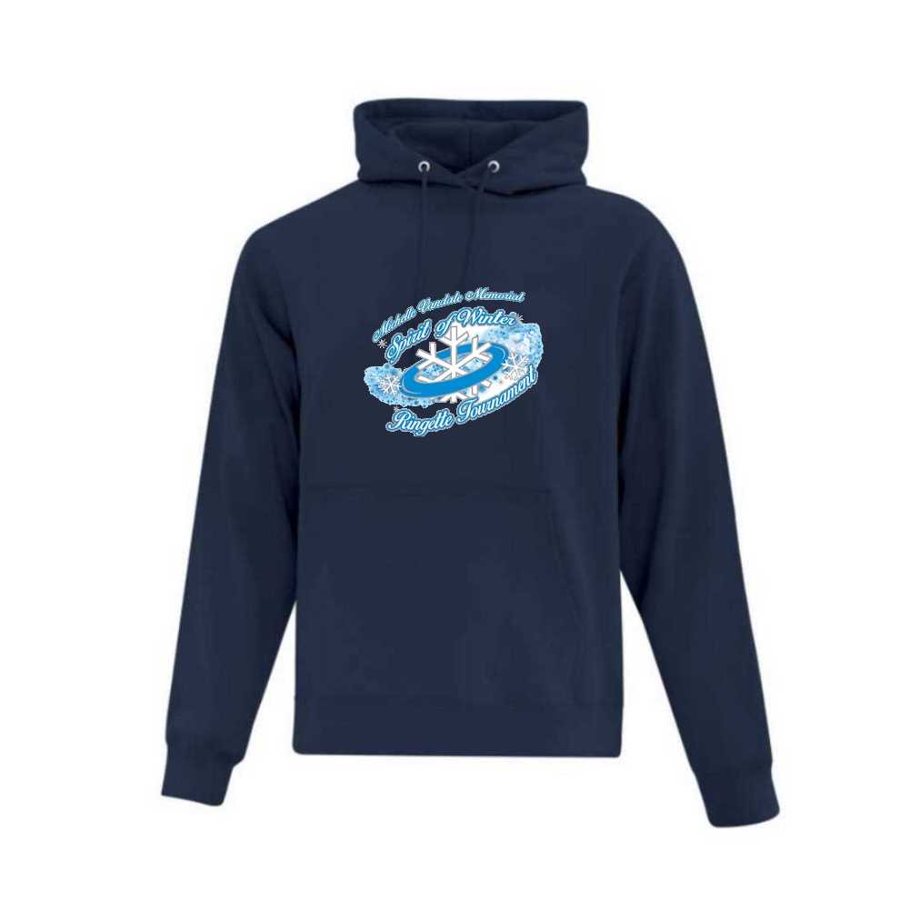 Spirit of Winter Applique Hoodie - Unisex