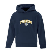 Predators Curved Applique Logo Hoodie - Youth