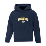 Predators Curved Applique Logo Hoodie - Youth