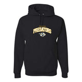 Predators Curved Applique Logo Hoodie - Adult