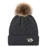 Predators Faux Fur Pom Toque