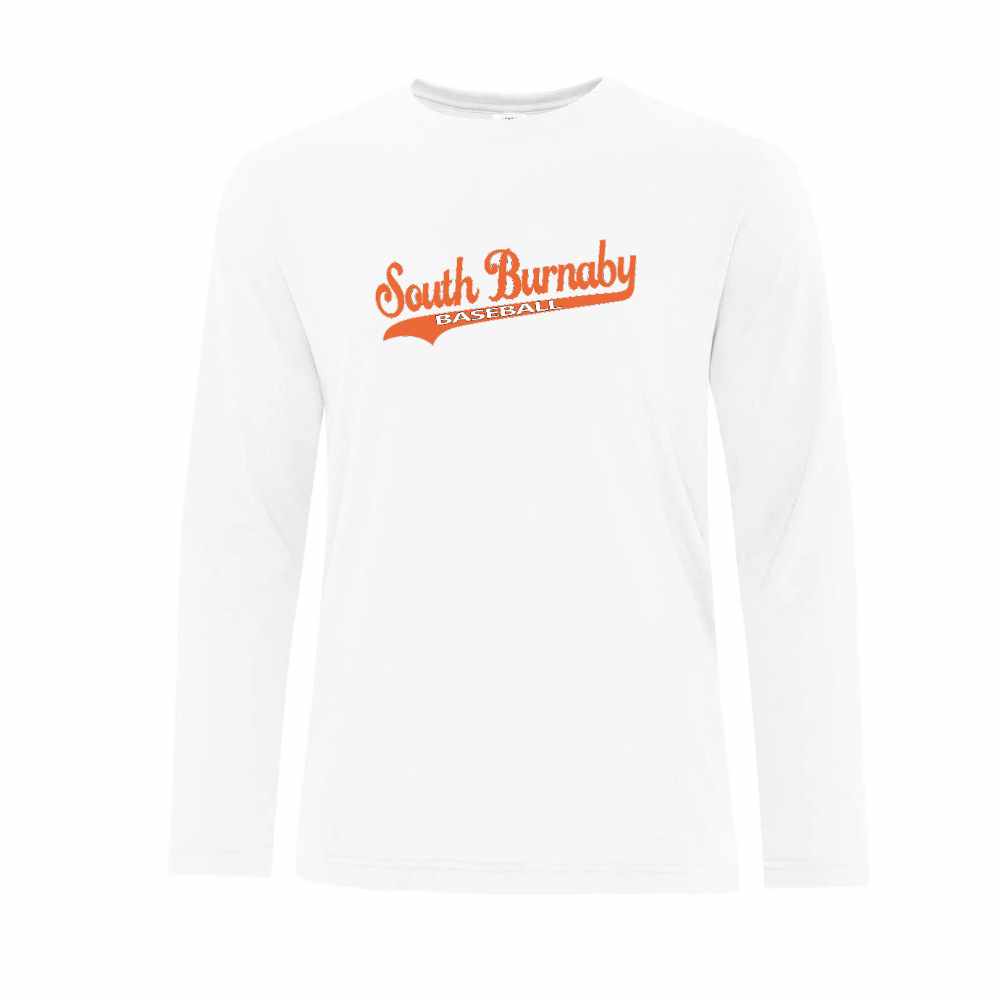 South Burnaby Baseball Long Sleeve Dryfit - Youth