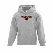 Wildcats Hockey Applique Logo Hoodie - Youth