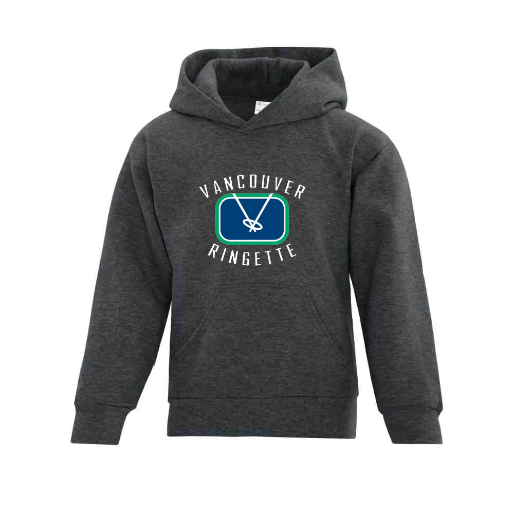 Vancouver Ringette Applique Rink Logo Hoodie - Youth