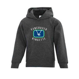 Vancouver Ringette Applique Rink Logo Hoodie - Youth